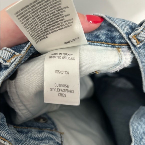 agolde criss cross jeans - Picture 2 of 6